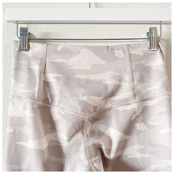 Athleta Elation Camo 7/8 Tight in Taupe Size XS - Picture 6 of 9